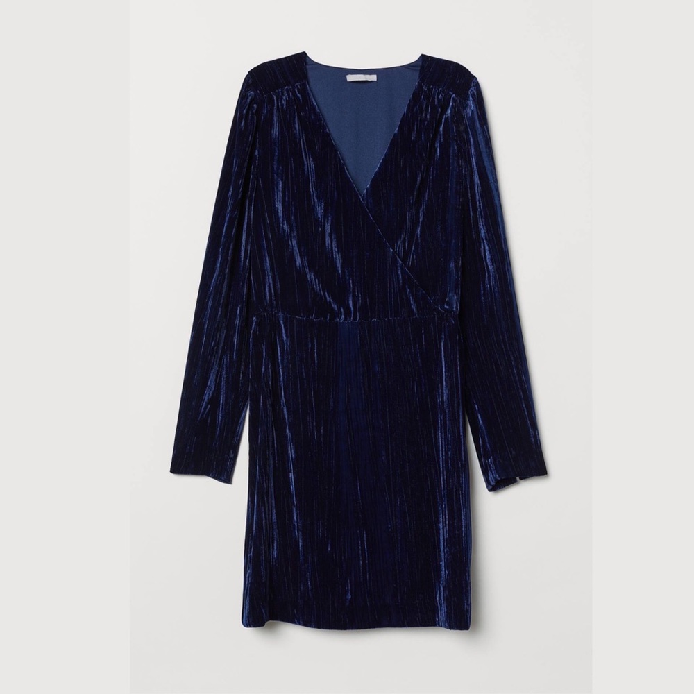 Blue Velvet Style Dress